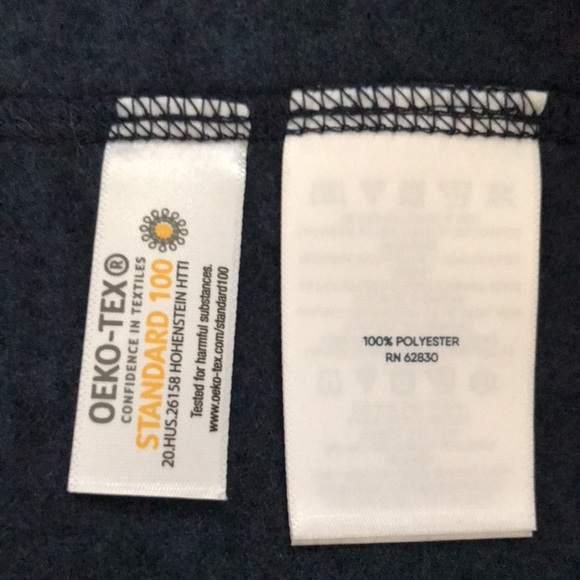 Land’s End women’s jacket. Size medium. Blue knit - Picture 4 of 4